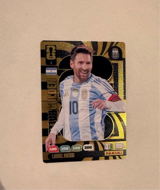 Cromo Lionel Messi Golden Baller Adrenalyn XL 2026