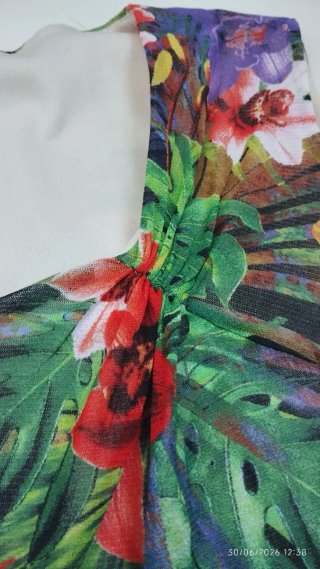 Top Tirantes Estampado Flores Talla Única