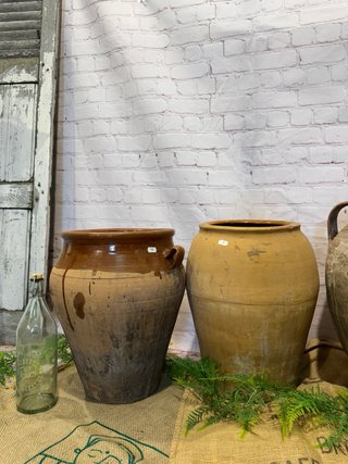 Tinajas de barro antiguas