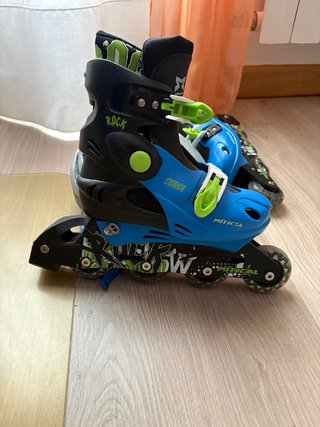 Patines en línea y casco para niños Mitical