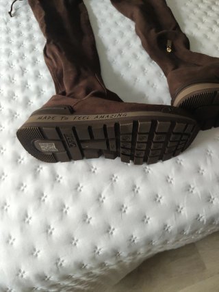 Botas altas marrones