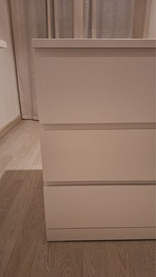 Cómoda MALM blanca IKEA