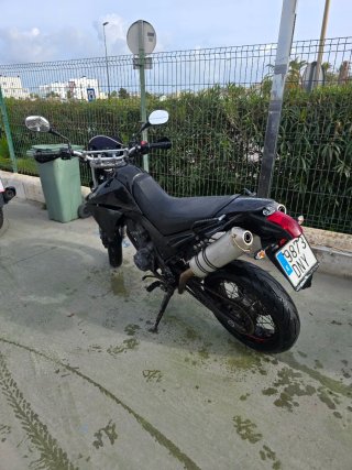 Yamaha XT 660 R Supermotard Negra