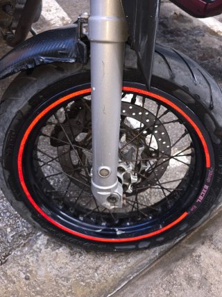 Yamaha XT 660 R Supermotard Negra