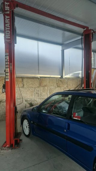 Elevador de coches Rotary Lift
