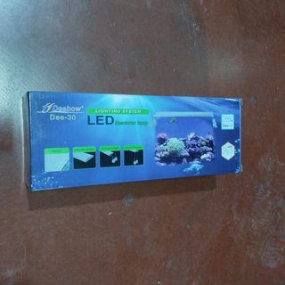 led marino pantalla acuario pecera luz rgb