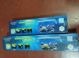 led marino pantalla acuario pecera luz rgb