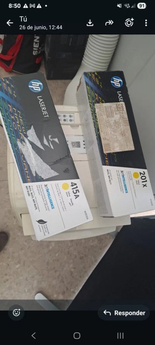 Toner HP 201X Giallo (Aperto)