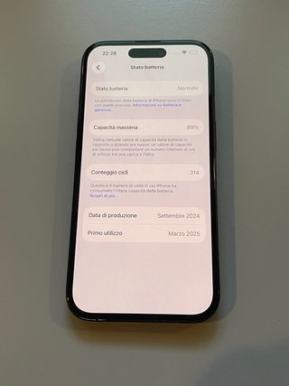 iPhone 16 Nero 128GB