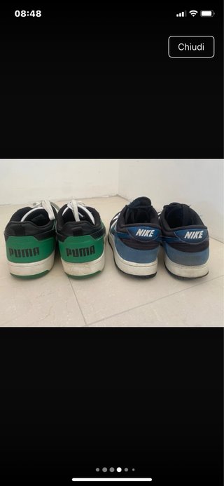 2 paia scarpe Nike uomo 15€  Nike,Puma (42,5 e 42)