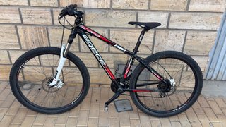 Bicicleta de Montaña SCAPE Negra/Roja