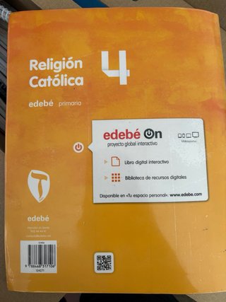 Religión católica, 4, Primaria Zain : [Edebe on]