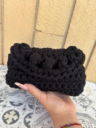 Pochette elegante nera
