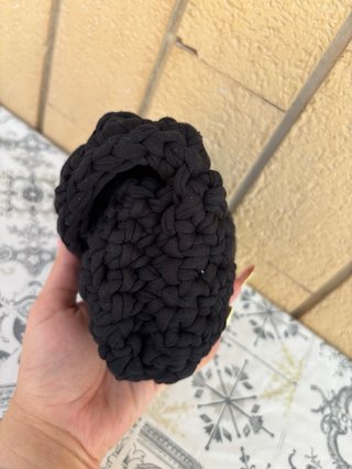Pochette elegante nera