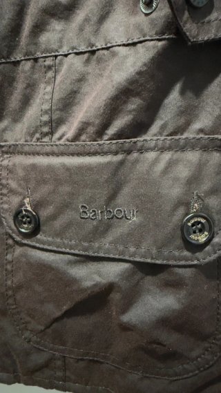 Barbour L2011 Chaqueta Talla UK14 Verde Oliva