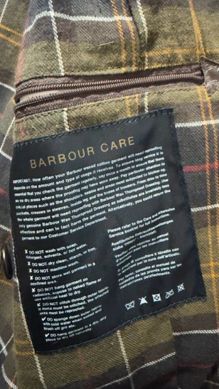 Barbour L2011 Chaqueta Talla UK14 Verde Oliva