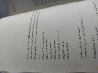 La quimera del oro, Jack London 2004