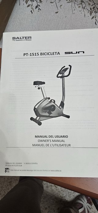 Bicicleta Estática Salter