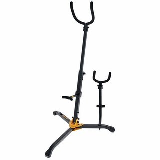 Soporte Saxo Barítono y Arnés Hercules