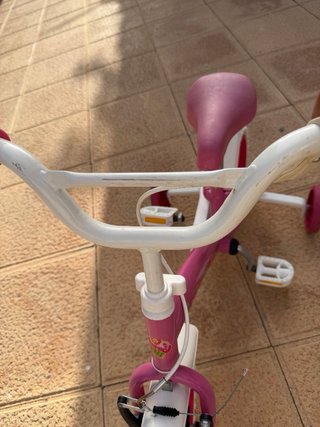 Bicicleta infantil rosa