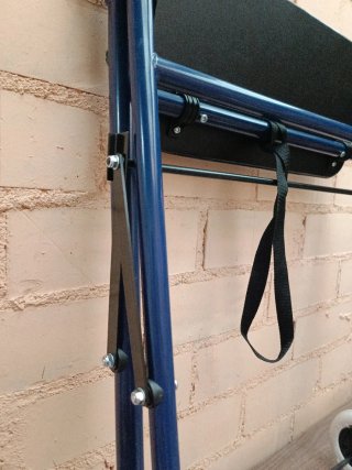 Andador de dos ruedas Mobiclinic Emérita Azul