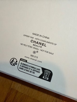 Neceser Chanel Negro Tela