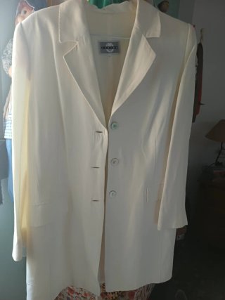 Americana Lino Beige Talla M