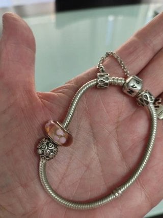 Pulsera Pandora Plata con Charms original