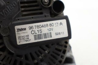 118531 9678048880 alternador citroen c3 picasso