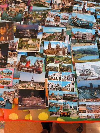Lote de postales antiguas 100