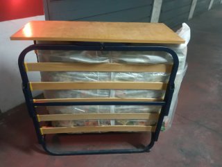 Cama Plegable con Colchón