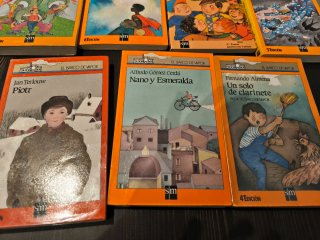 7 libros primeras ediciones de El barco de vapor