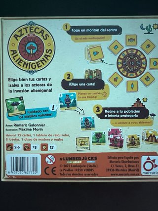 Aztecas Vs Alienígenas Juego de Mesa