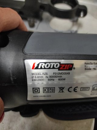 Sierra Rotozip nueva