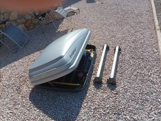 Cofre Techo Evospace 400s + Barras Opel Corsa Enjo
