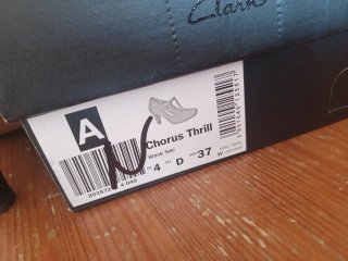 Zapatos Clarks Negros Mujer
