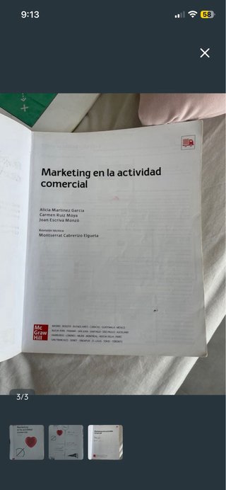 Marketing en la actividad comercial CFGM