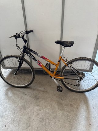 Bicicleta de Montaña MTB Naranja/Negra