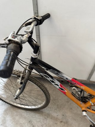 Bicicleta de Montaña MTB Naranja/Negra