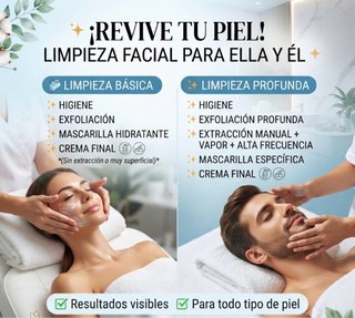 Limpieza profunda de cutis