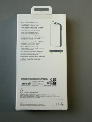 Cover iPhone 17 Pro Max Apple Blu