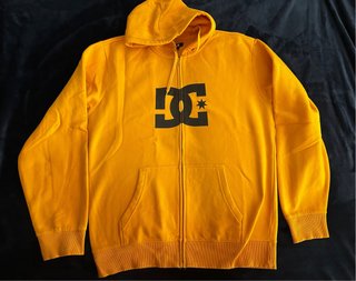 Sudadera DC Shoes Amarilla Cremallera