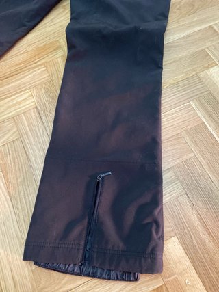 Pantalón de esquí negro con tirantes