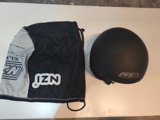 Casco NZI Abierto Negro