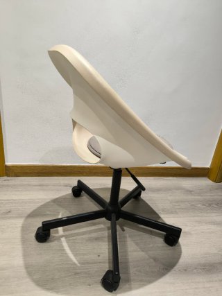 Silla Ikea Beige/Gris Oficina