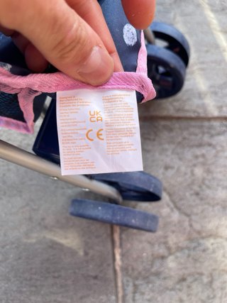Carrito de juguete para muñecas