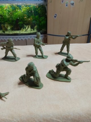 Airfix 1/32 Soldatini British Commando  plastica
