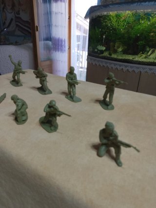 Airfix 1/32 Soldatini British Commando  plastica