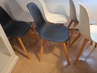 6 Sillas Diseño Moderno
