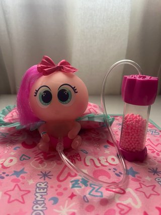 Ksimerito Ilumerito rosa con colcha